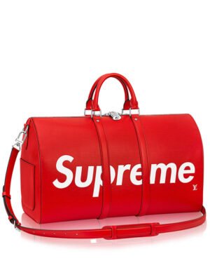 Louis Vuitton X Supreme Epi Keepall Bag