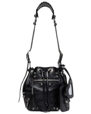 Balenciaga Le Cagole XS Bucket Bag Black