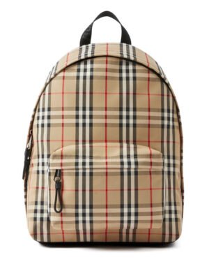 Burberry Check Backpack Apricot