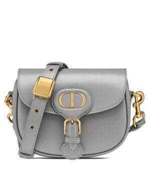 Christian Dior Small Dior Bobby Bag Gray