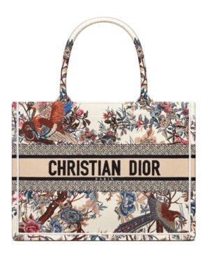 Christian Dior Medium Dior Book Tote Cream