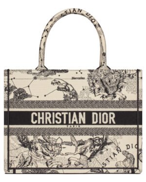 Christian Dior Medium Dior Book Tote Cream