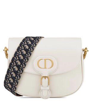 Christian Dior Large Dior Bobby Bag White