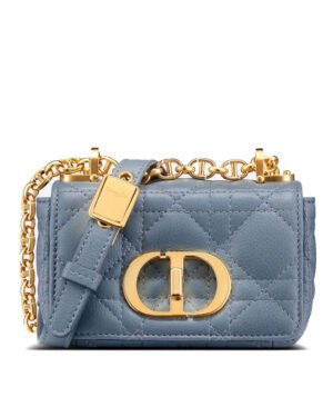 Christian Dior Micro Dior Caro Bag Blue