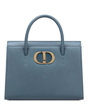Christian Dior Large St Honore Tote Blue
