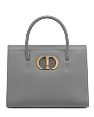 Christian Dior Large St Honore Tote Gray