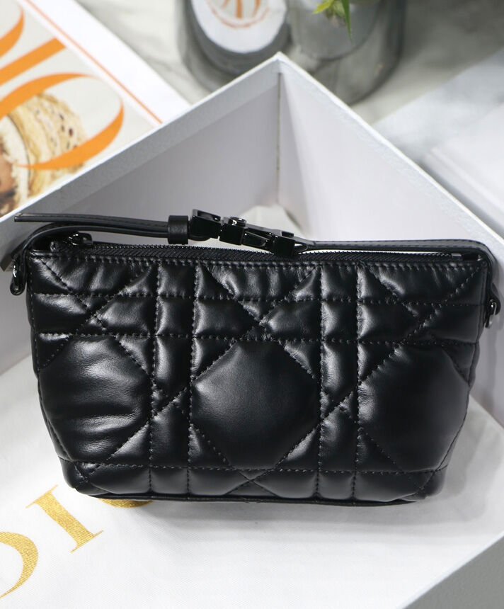 Christian Dior Small DiorTravel Nomad Pouch Black - Image 2