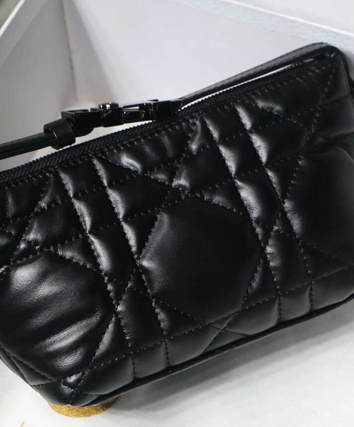 Christian Dior Small DiorTravel Nomad Pouch Black - Image 5