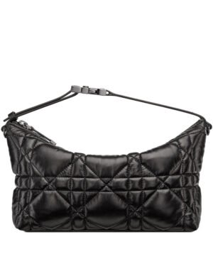 Christian Dior Medium DiorTravel Nomad Pouch Black