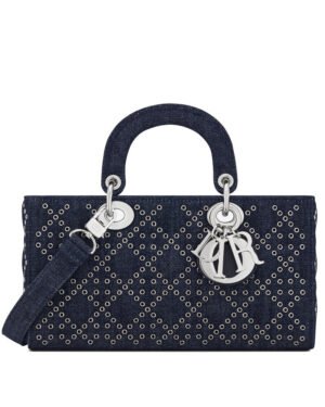Christian Dior Lady D-Joy Bag Dark Blue