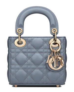 Christian Dior Micro Lady Dior Bag Blue