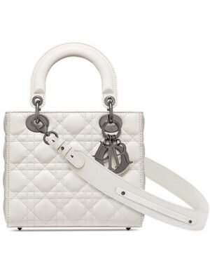 Christian Dior Lady Dior My Abcdior Bag Cream