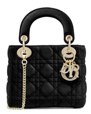 Christian Dior Mini Lady Dior Bag Black
