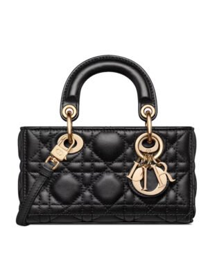 Christian Dior Micro Lady d-Joy Bag Black