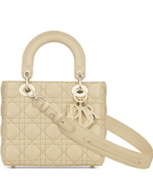 Christian Dior Lady Dior My Abcdior Bag Apricot
