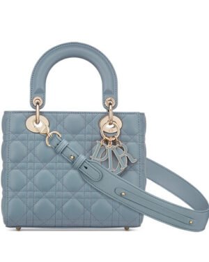 Christian Dior Lady Dior My Abcdior Bag Light Blue