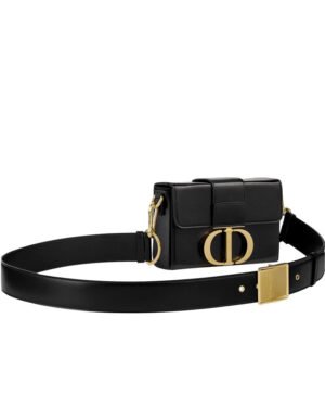 Christian Dior 30 Montaigne Box Bag Black