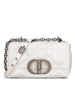 Christian Dior Small Dior Caro Bag Cream
