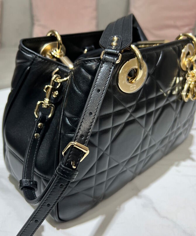 Christian Dior Medium Lady 95.22 Bag Black - Image 3