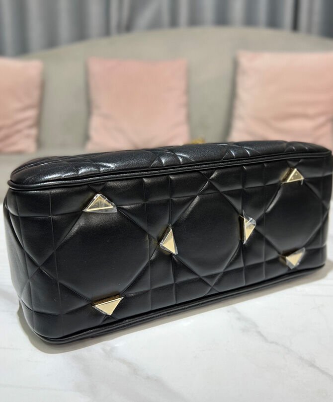 Christian Dior Medium Lady 95.22 Bag Black - Image 4