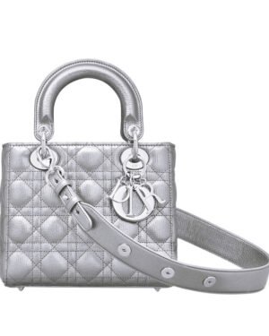 Christian Dior Lady Dior Bag 2017 Silver