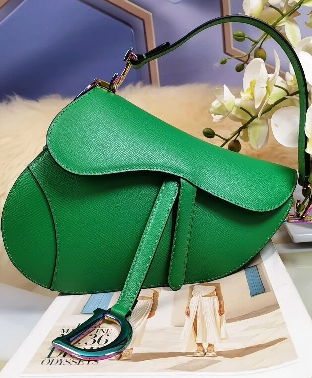 Christian Dior Saddle Bag Green - Image 2