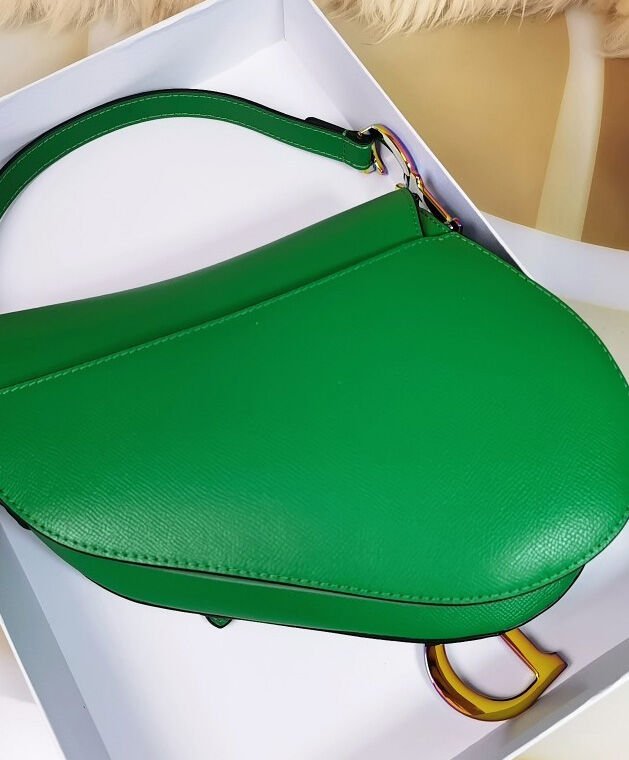 Christian Dior Saddle Bag Green - Image 4