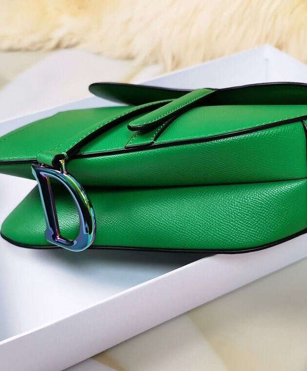 Christian Dior Saddle Bag Green - Image 5