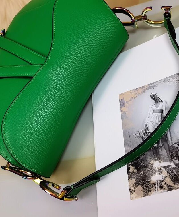 Christian Dior Saddle Bag Green - Image 6