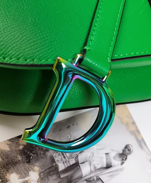 Christian Dior Saddle Bag Green - Image 7