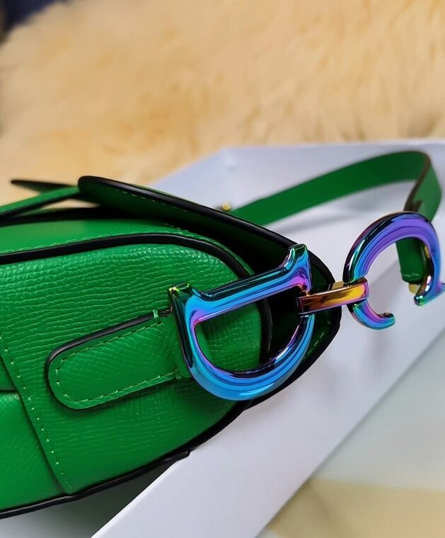 Christian Dior Saddle Bag Green - Image 8