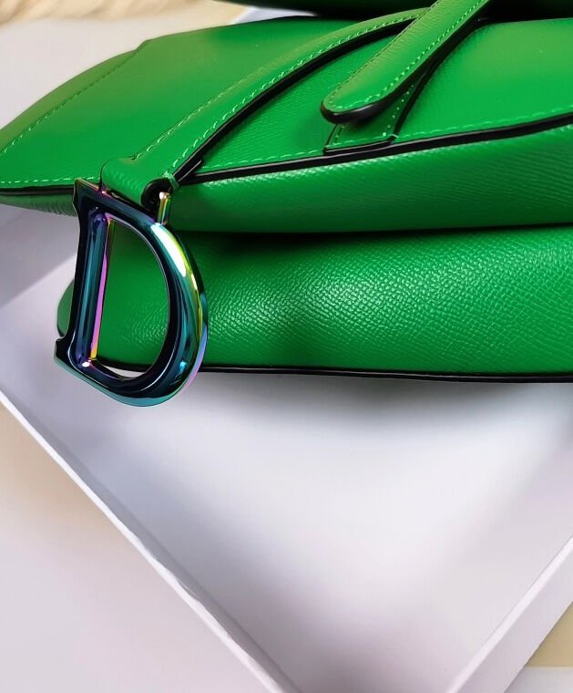 Christian Dior Saddle Bag Green - Image 9
