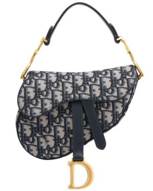 Christian Dior Saddle Bag M0447 Black