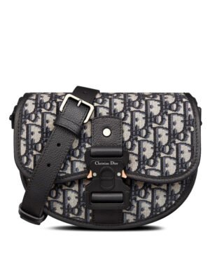 Christian Dior Gallop Messenger Bag Dark Blue