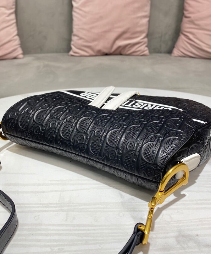 Christian Dior Saddle Bag Black - Image 5