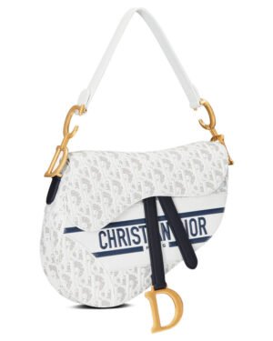 Christian Dior Saddle Bag Cream