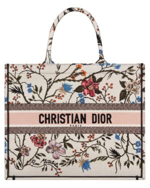 Christian Dior The Book Tote Bag White