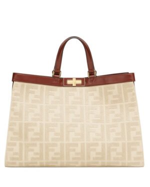 Fendi Peekaboo X-Tote Cream