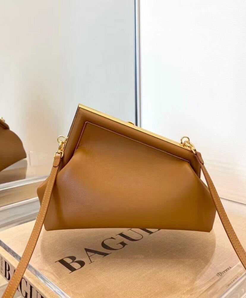 Fendi First Small 8BP129 Coffee - Image 4