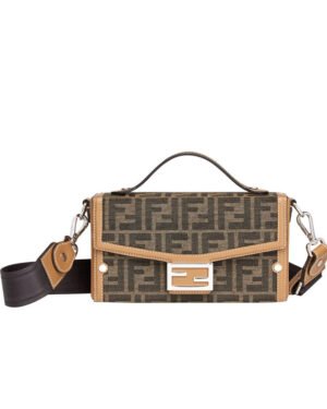Fendi Baguette Soft Trunk 7VA565 Coffee