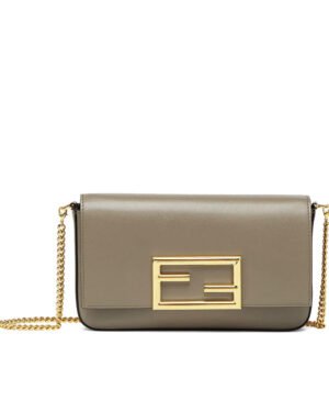 Fendi Wallet On Chain With Pouches Khaki