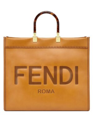 Fendi Sunshine Shopper 8BH372 Coffee