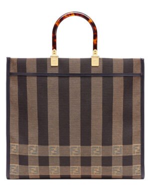 Fendi Sunshine Shopper 8BH372 Coffee