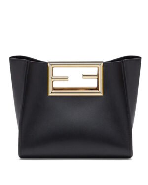Fendi Way Small Leather Bag 8BS054 Black