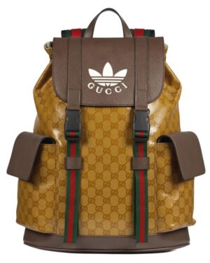Gucci x adidas Backpack 495563 Dark Coffee