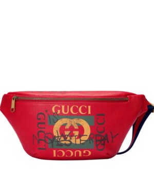 Gucci Coco Capitan logo belt bag 493869 Red