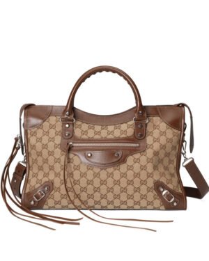 Gucci The Hacker Project Medium Neo Classic Bag 68169 Dark Coffee