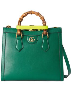 Gucci Diana Small Tote Bag 660195 Green