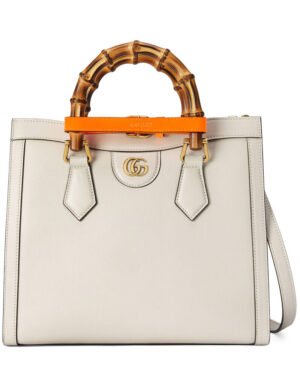 Gucci Diana Small Tote Bag 660195 Cream