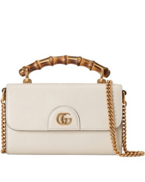 Gucci Diana Mini Shoulder Bag 675795 White